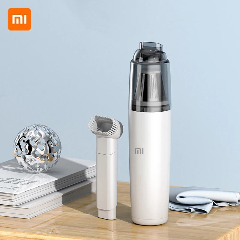 Aspiradora Portátil Xiaomi: Aspiradora Eléctrica Inalámbrica con Potente Succión para el Hogar - 130 ml - Limpiador de Automóviles