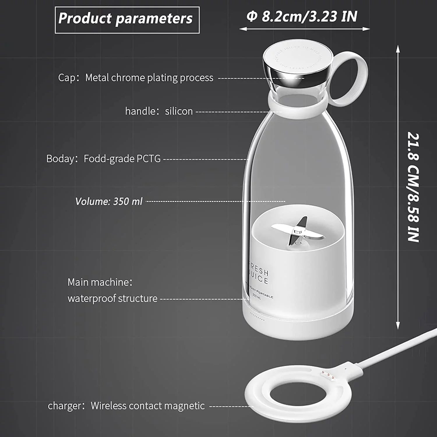 Licuadora para Batidos: Mini Licuadora Personal para Jugos